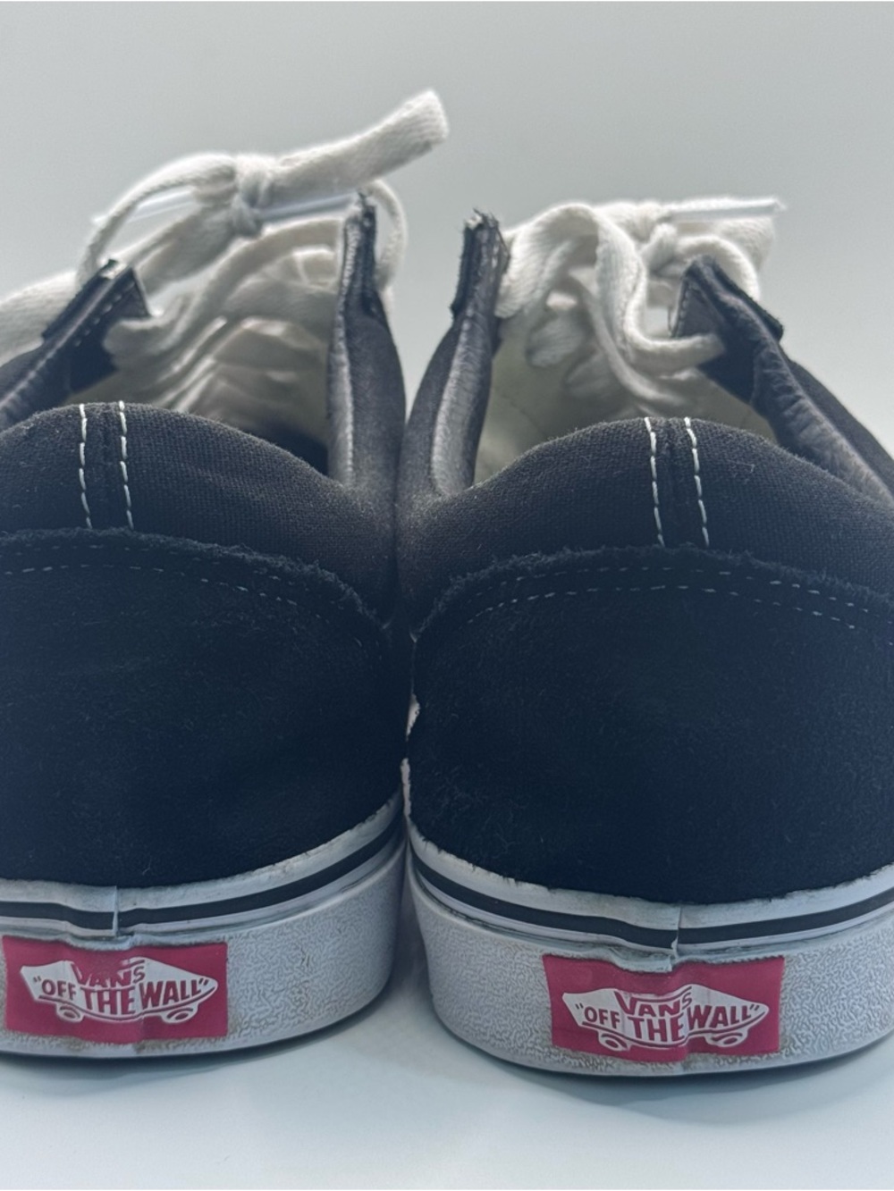 VANS Off The Wall Old Skool Black/White Casual Shoes Sneakers Unisex Sz M9.5 W11 - Picture 4 of 12